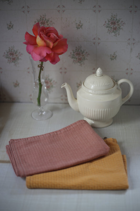 Waffle tea towel