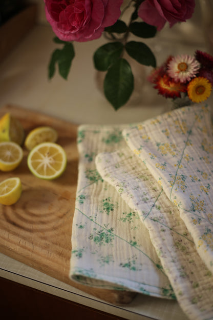 Floral Kitchen Cloth Set